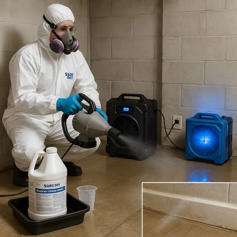 Sanitization and Odor Removal process in Aviston, IL