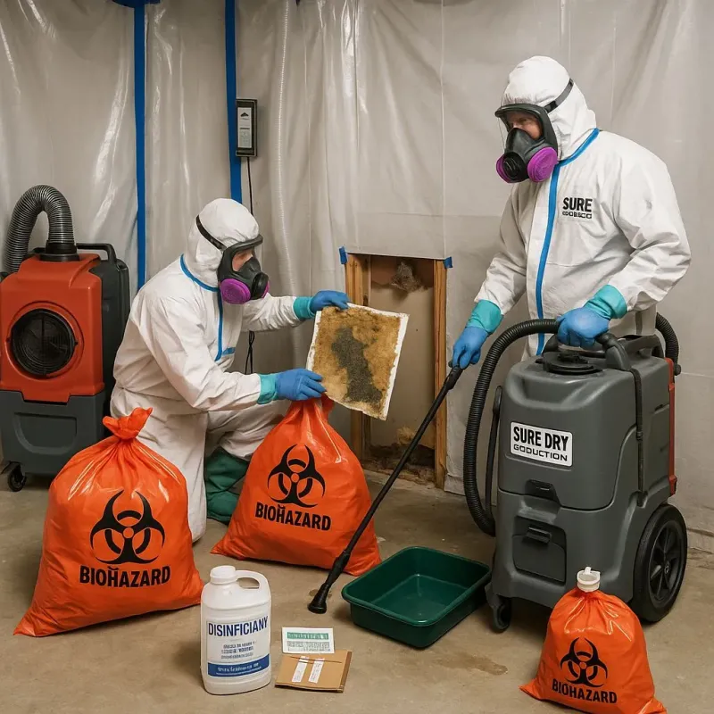 Contaminated Water Handling Protocols process in Aviston, IL