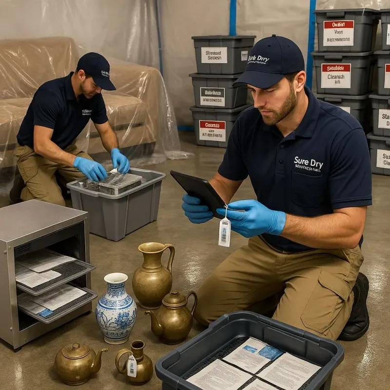 Content Protection and Restoration process in Aviston, IL